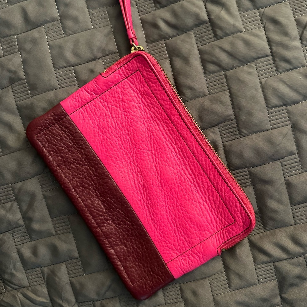 Pink Gap Clutch